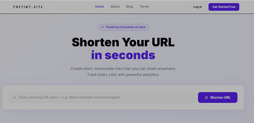 thetiny.site screenshot 1
