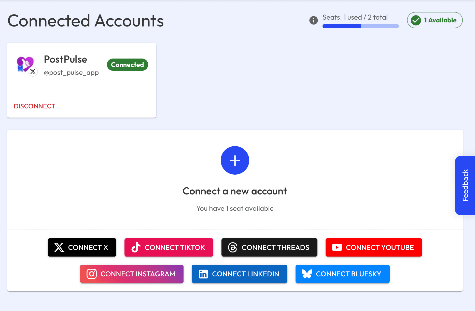 PostPulse screenshot 1