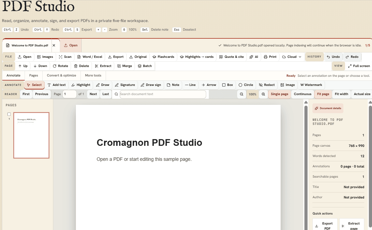 Cromagnon screenshot 3
