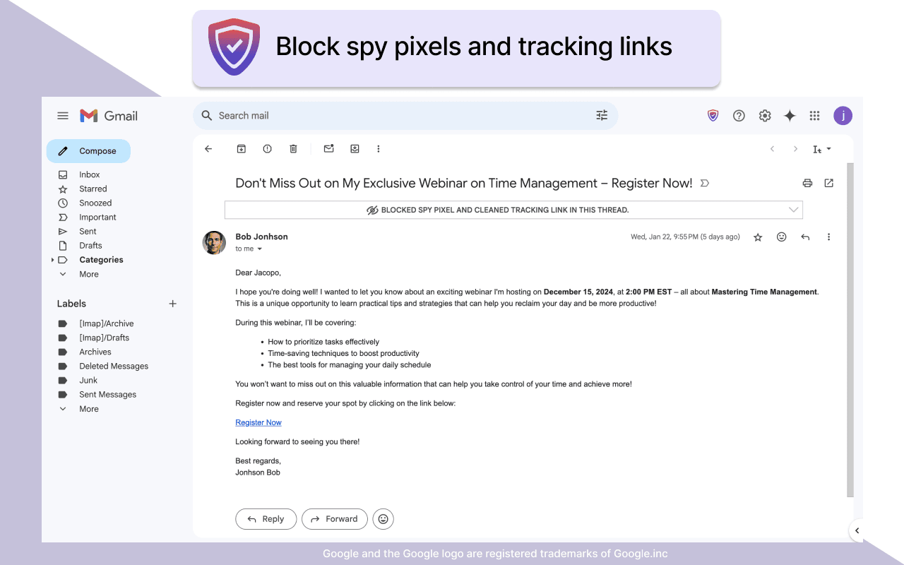 Gblock screenshot 1