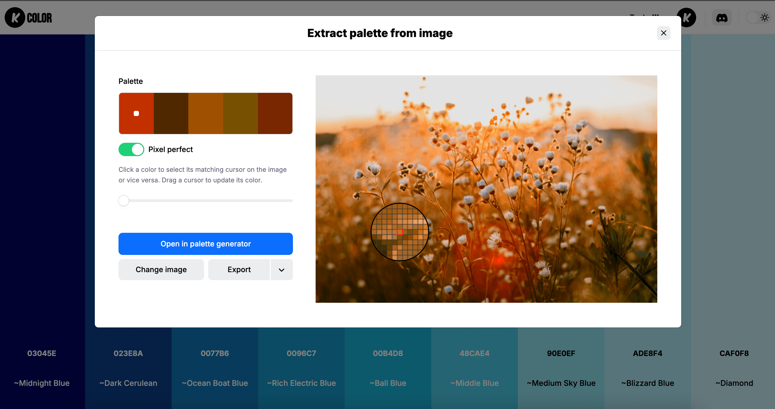 KColor screenshot 3