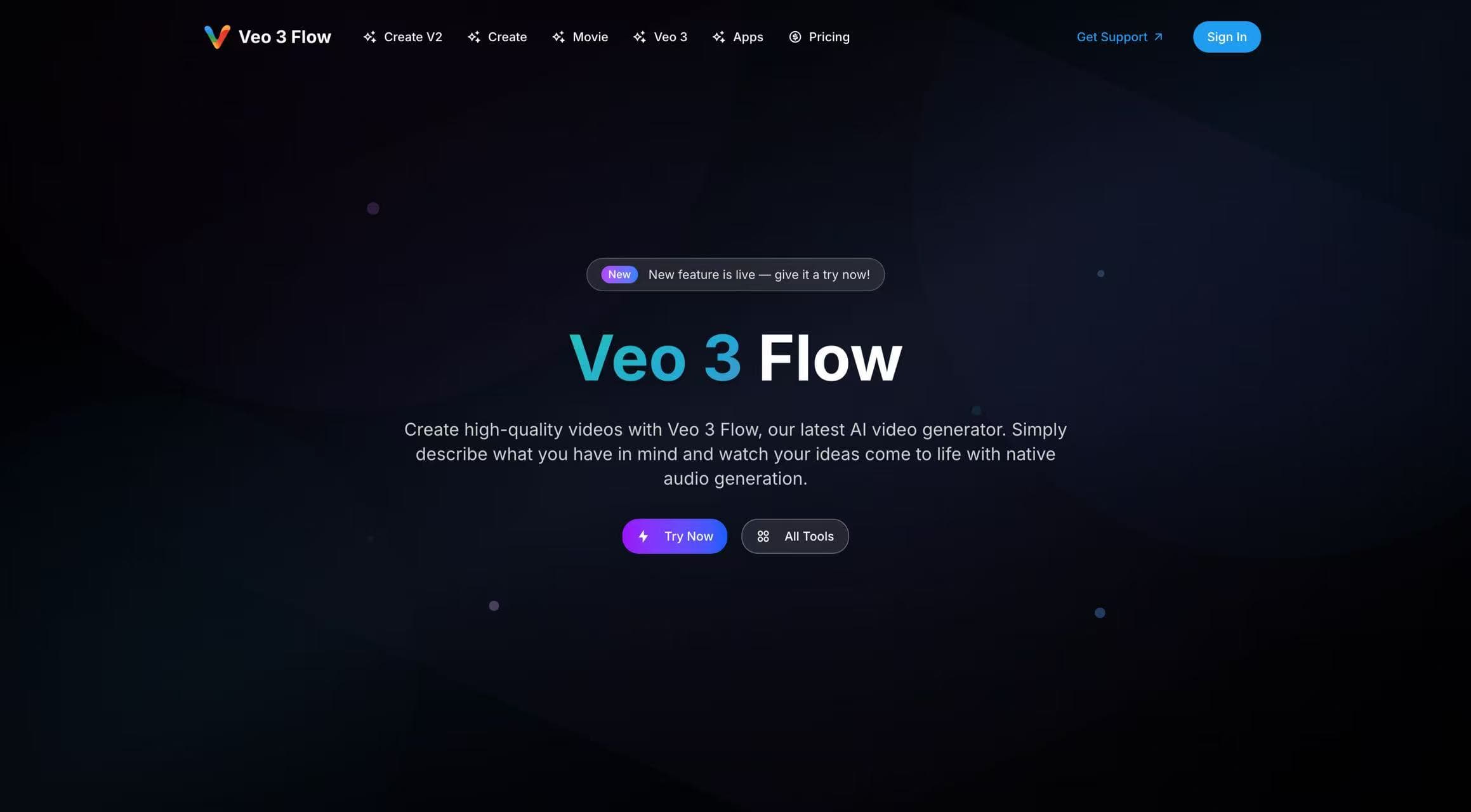 Veo 3 Flow AI screenshot 1