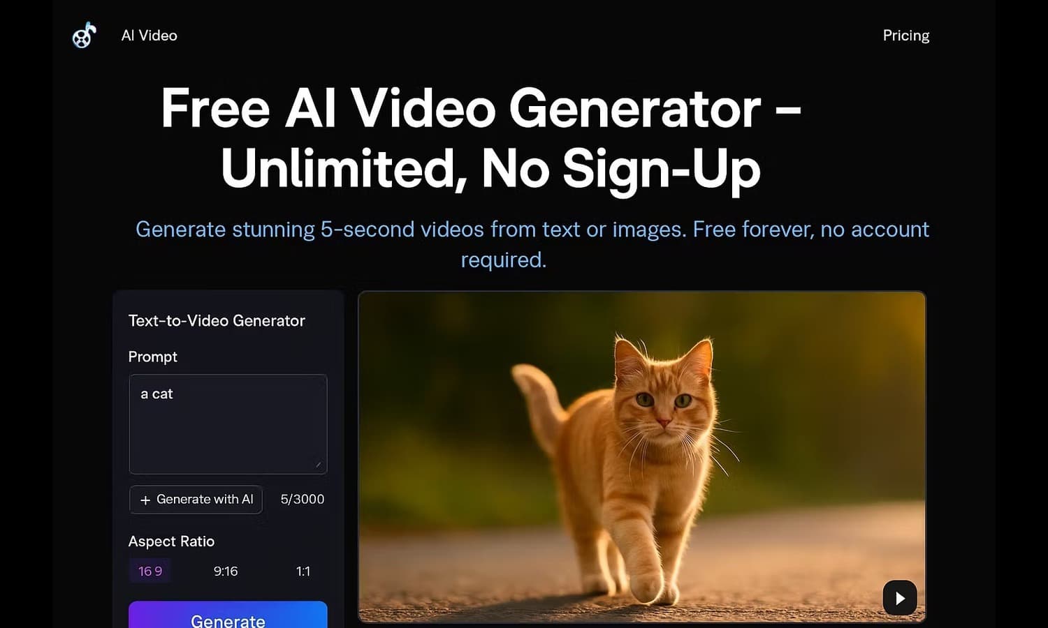 AI Video Maker screenshot 1