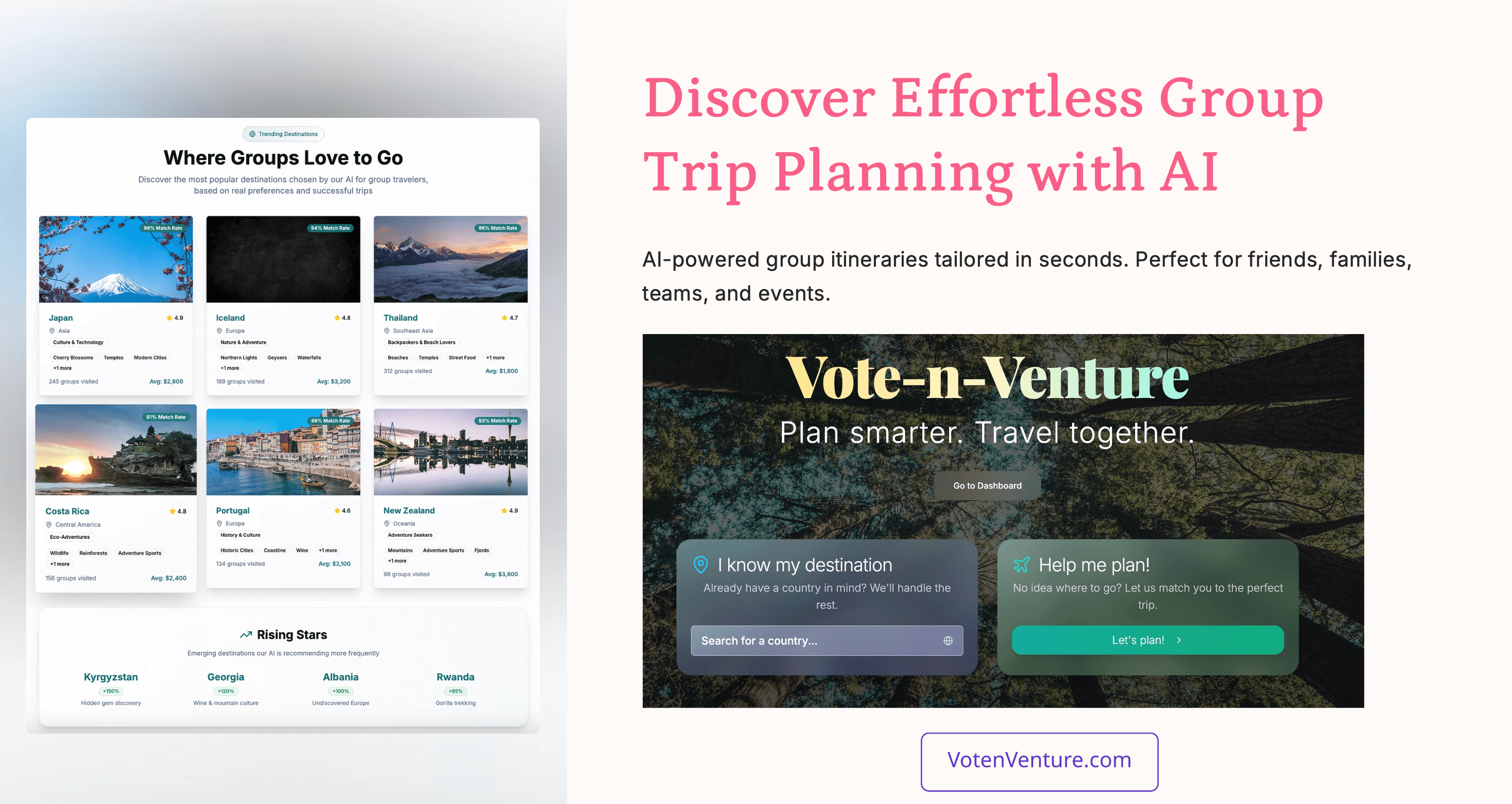 Vote-n-Venture screenshot 1