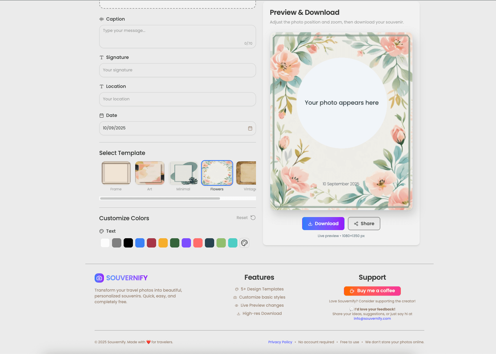 Souvernify screenshot 3