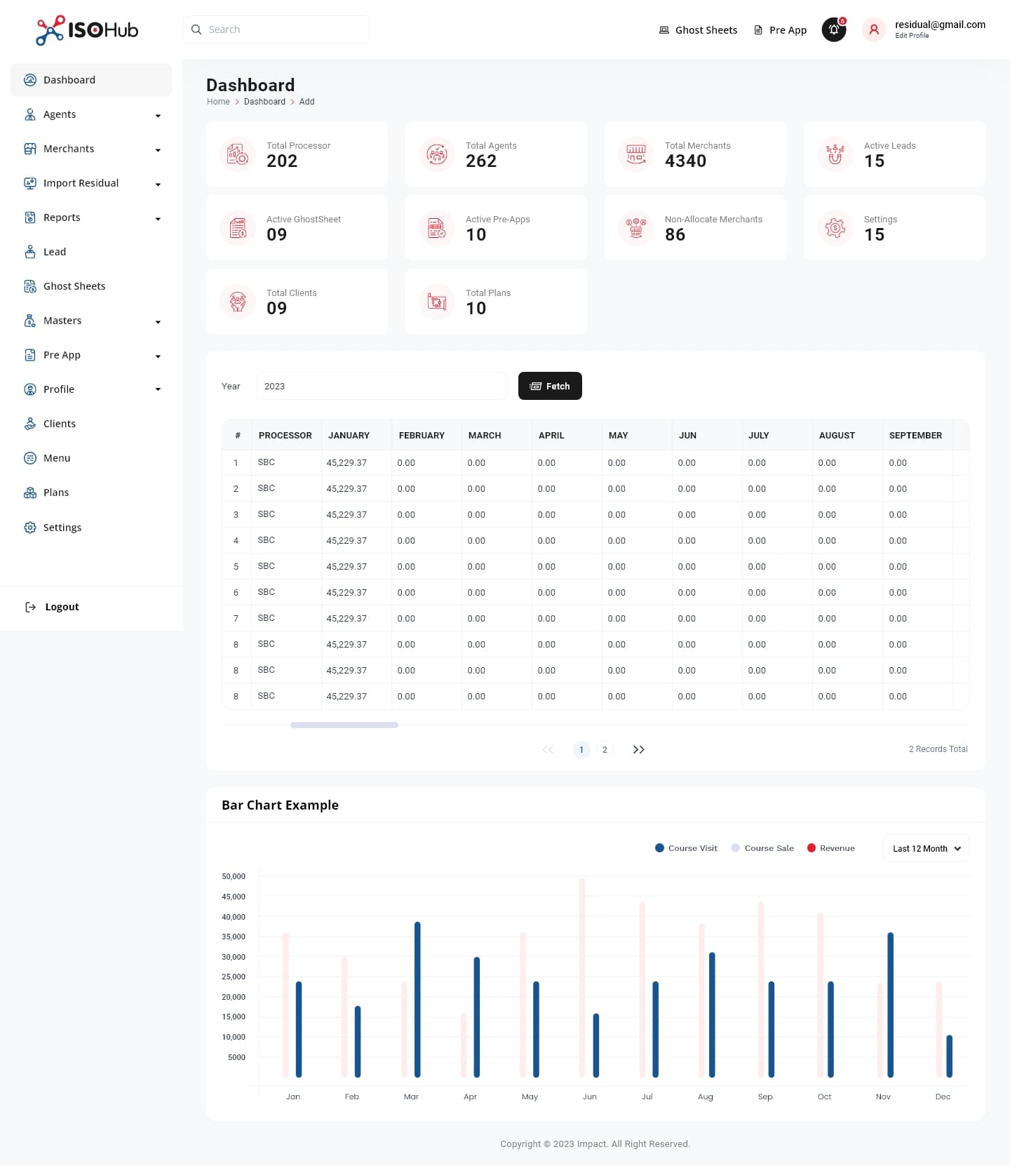 ISOhub CRM screenshot 3