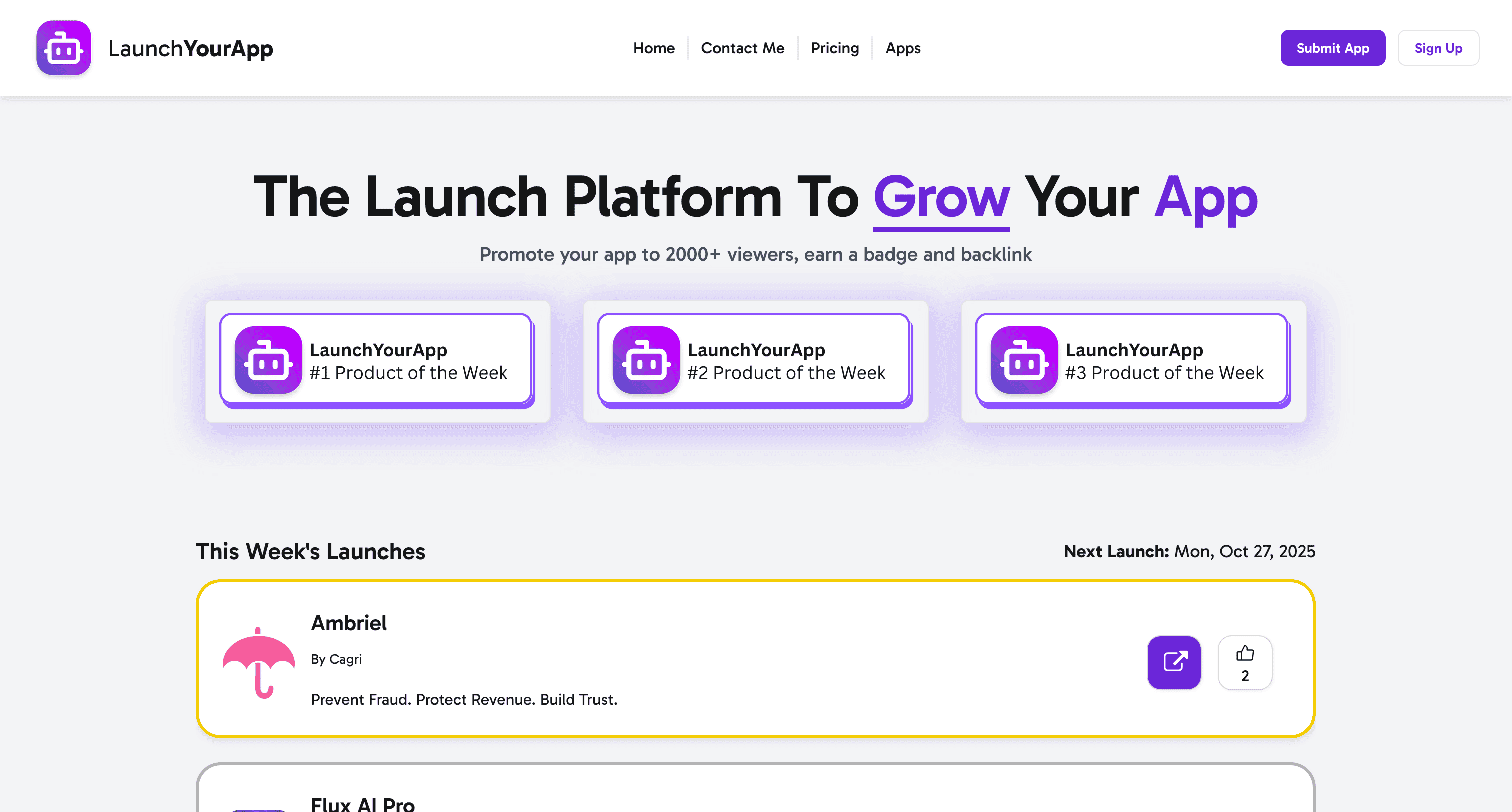 LaunchurApp screenshot 1