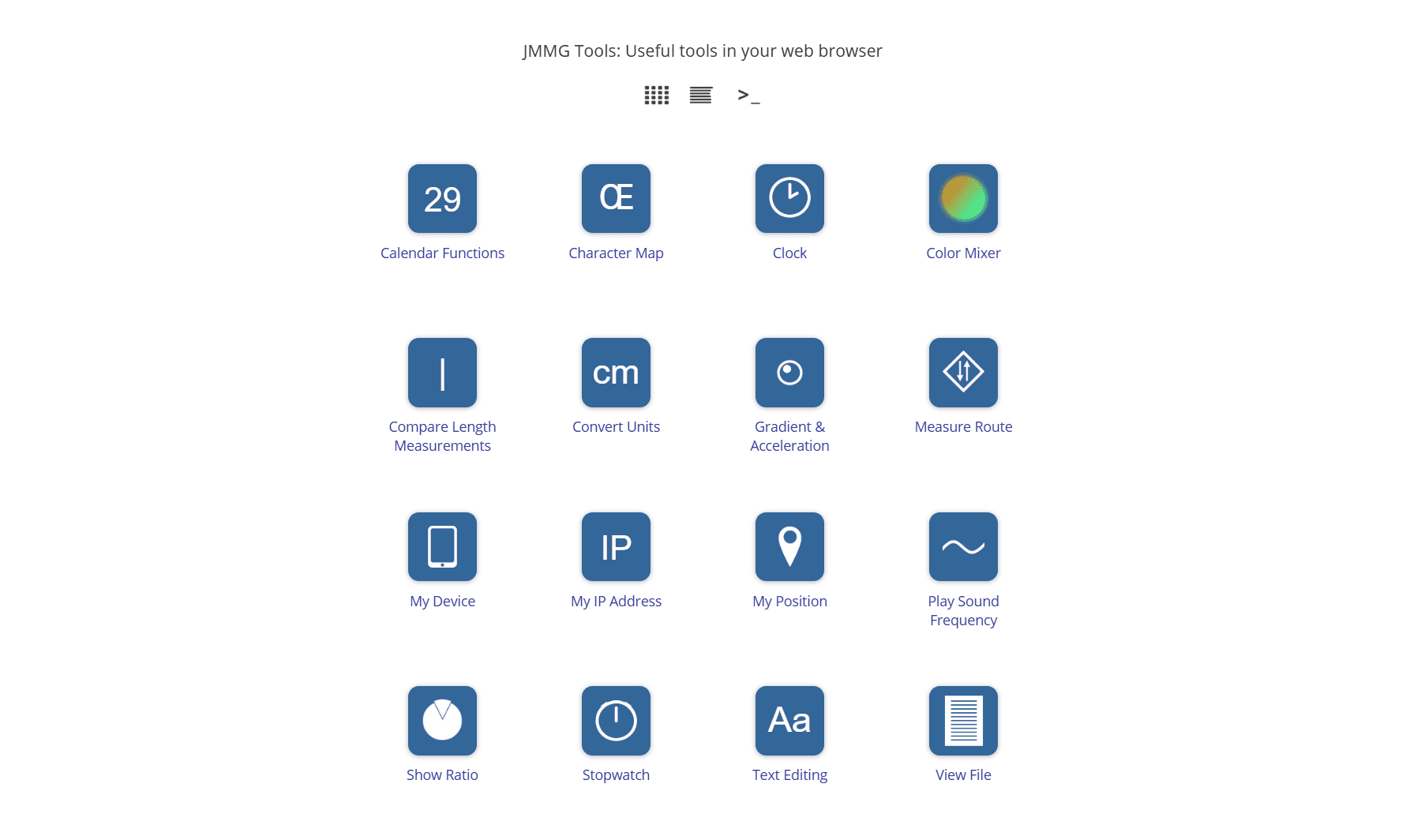 JMMG Tools screenshot 1