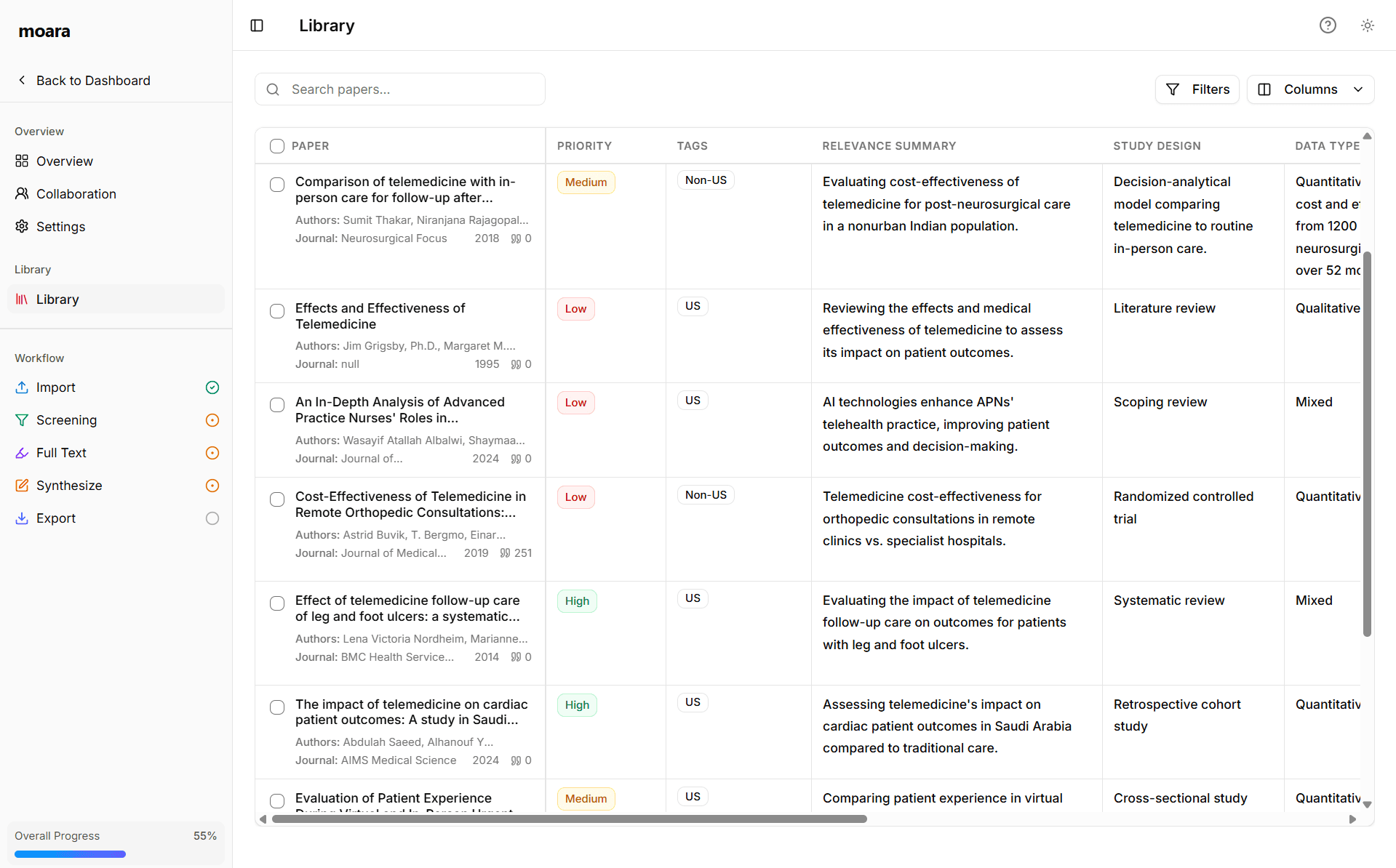 Moara.io screenshot 4