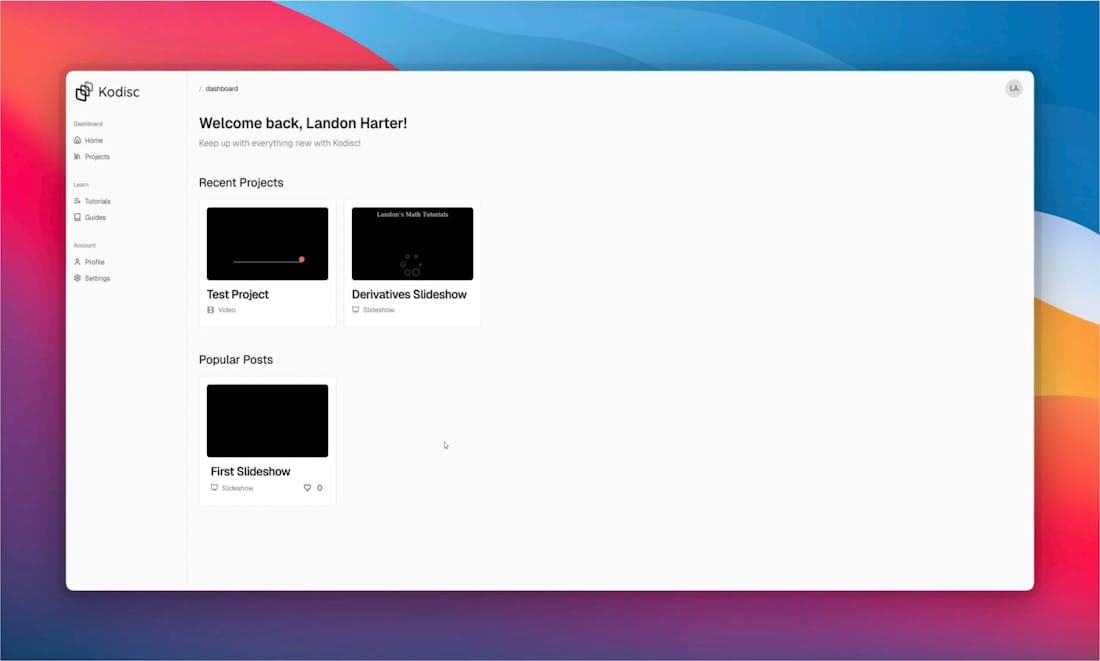 Kodisc screenshot 1