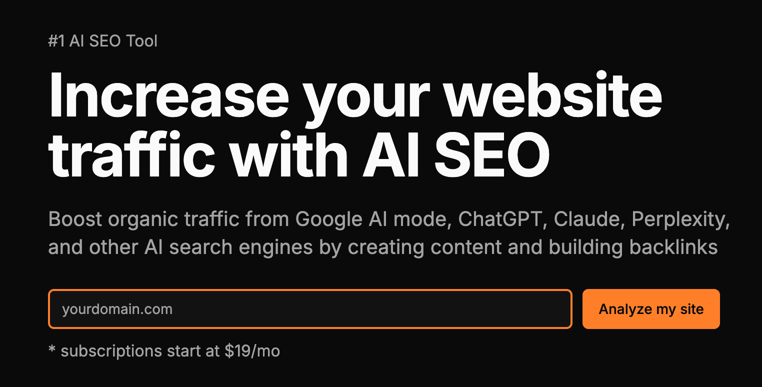 AISEOMate screenshot 1