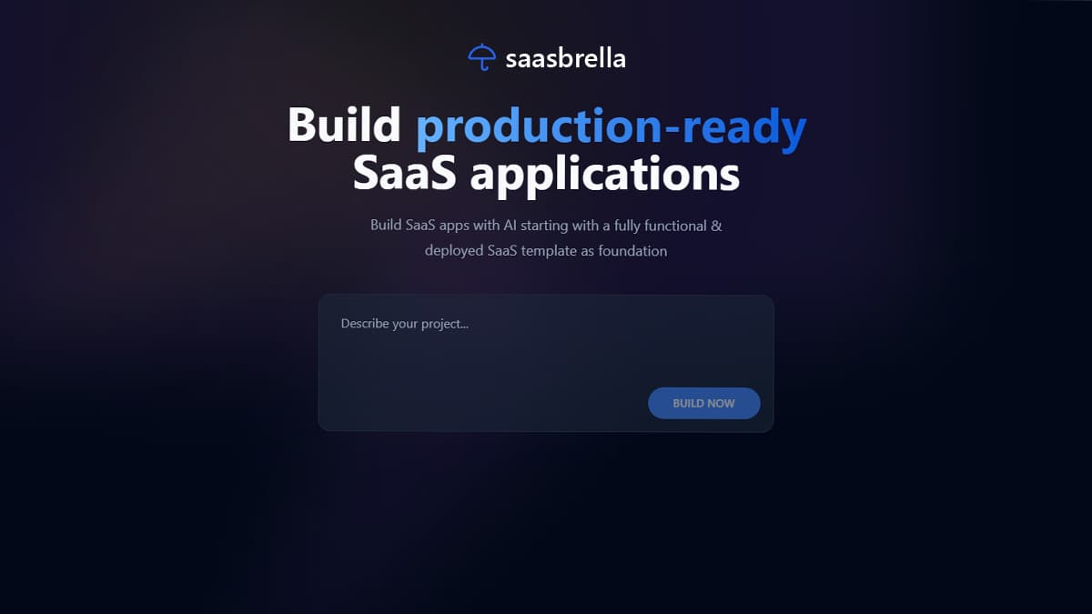 saasbrella screenshot 1