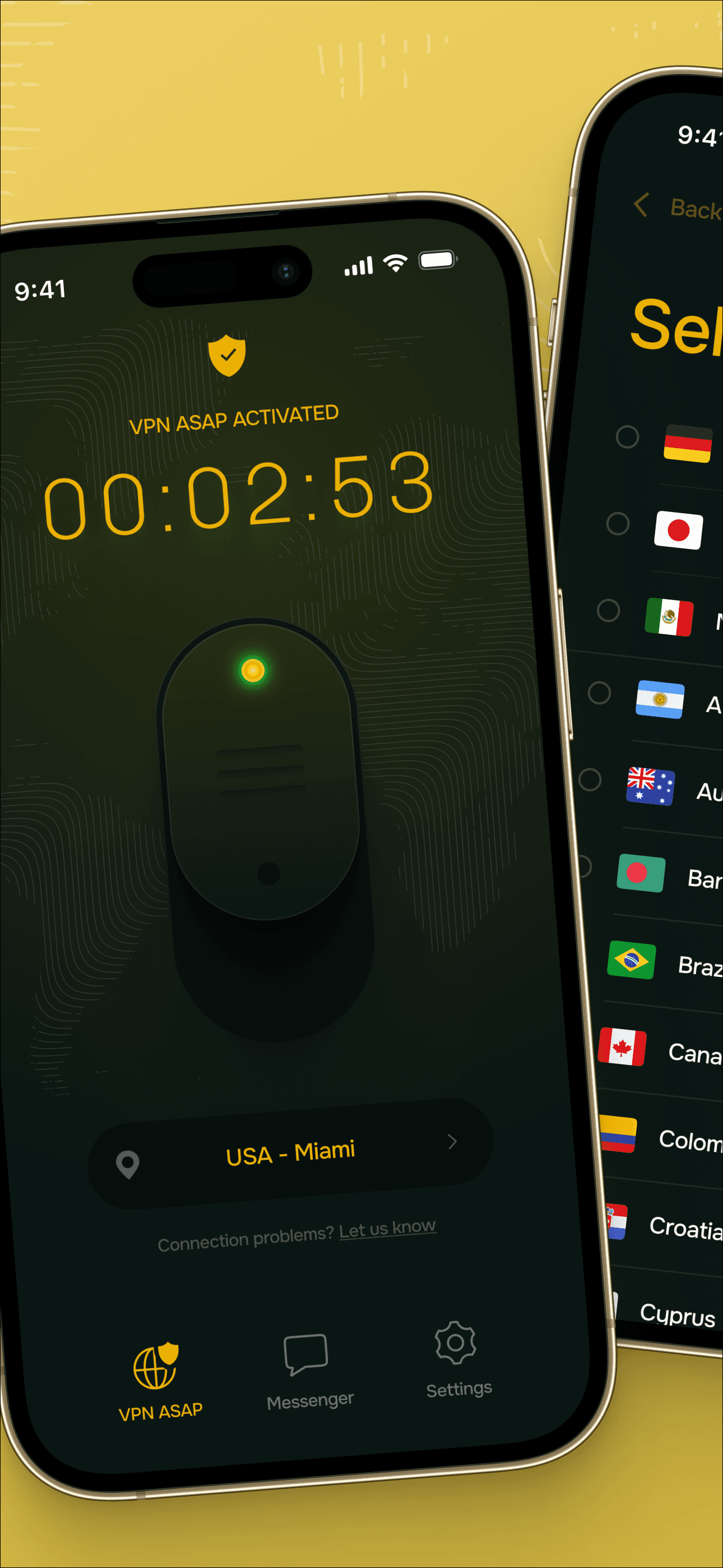 VPN ASAP & Private Messenger screenshot 2