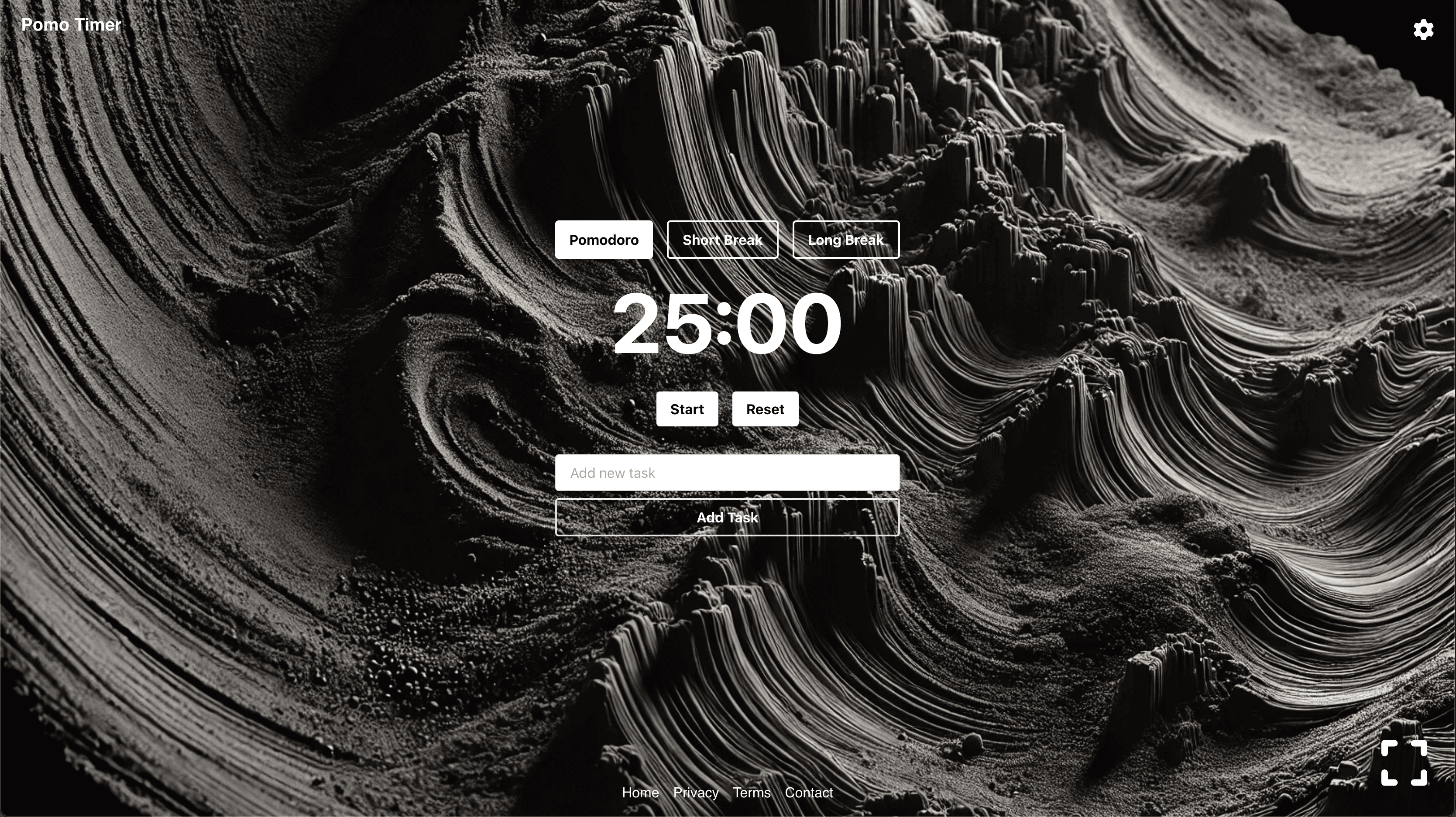 Pomotimer screenshot 2