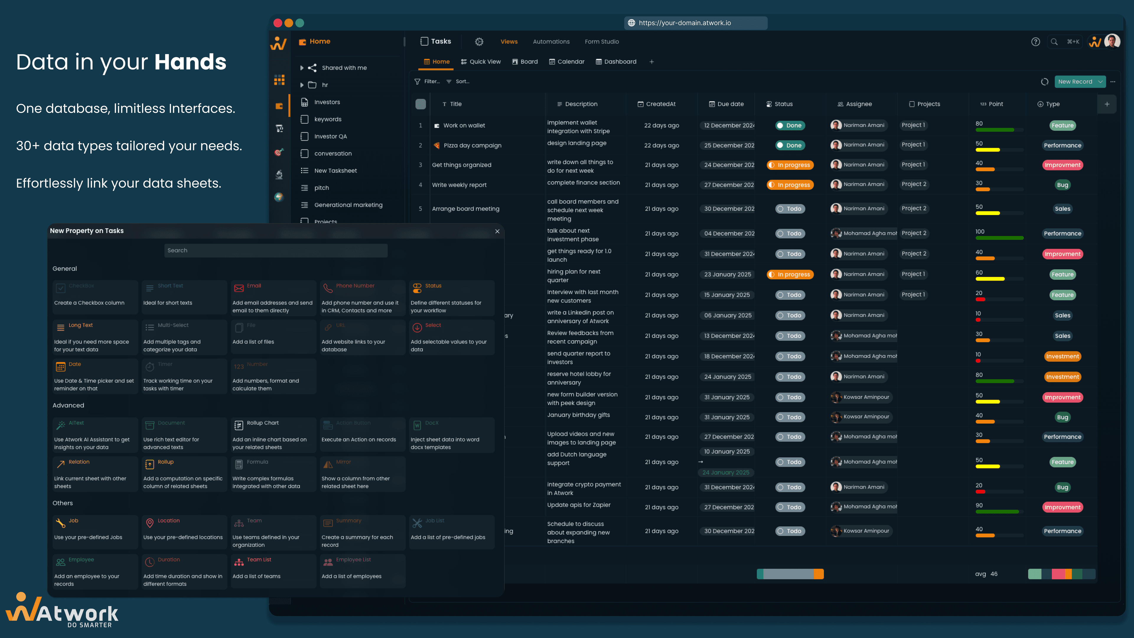 Atwork screenshot 2