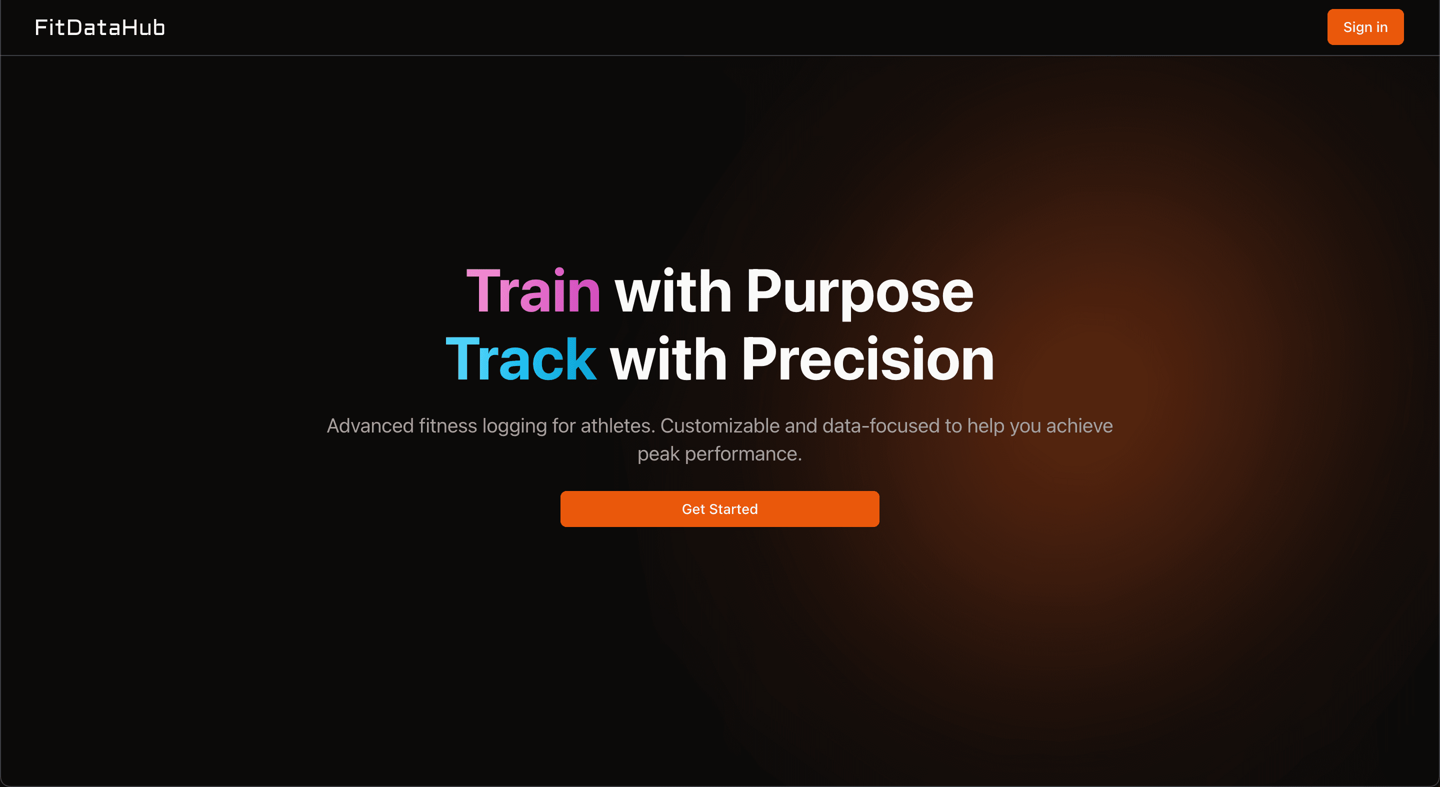 FitDataHub screenshot 1