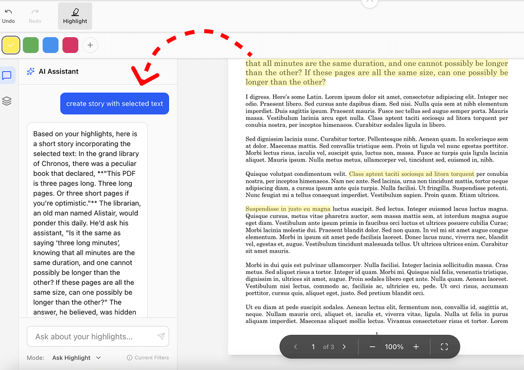 PDF Highlighter screenshot 2