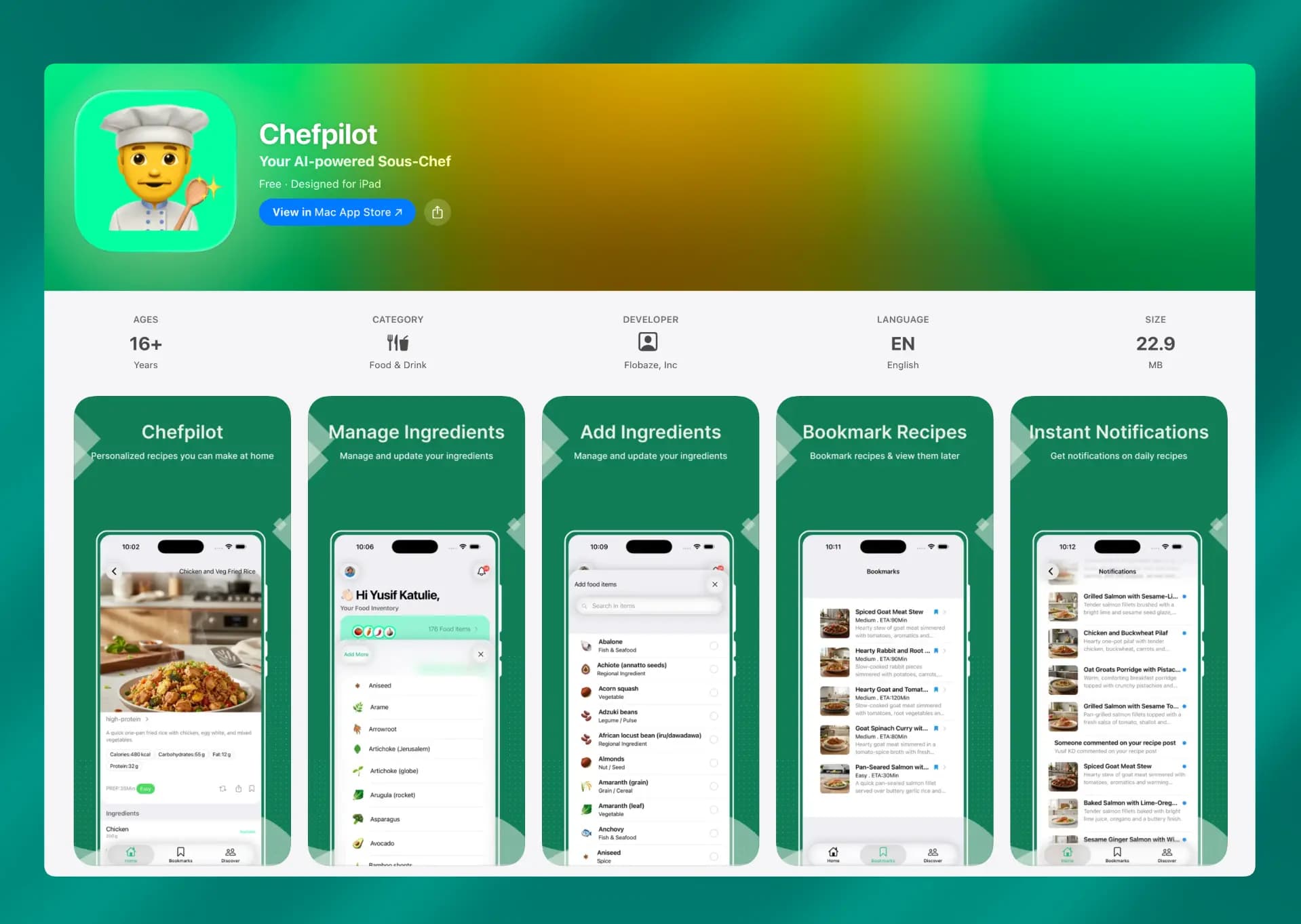 Chefpilot screenshot 4