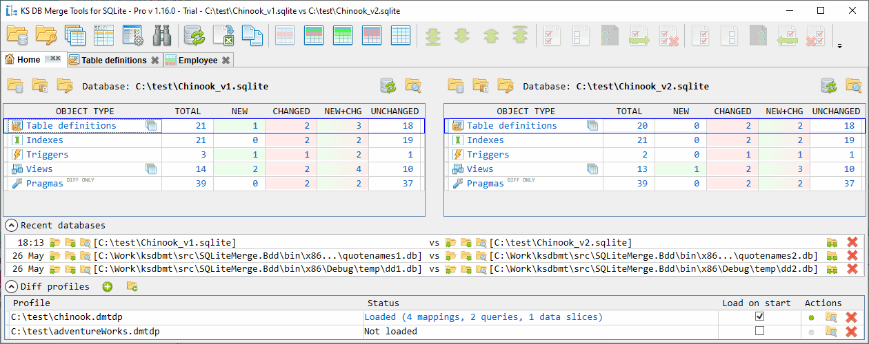 KS DB Merge Tools screenshot 1