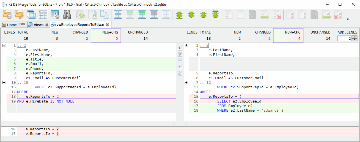 KS DB Merge Tools screenshot 2