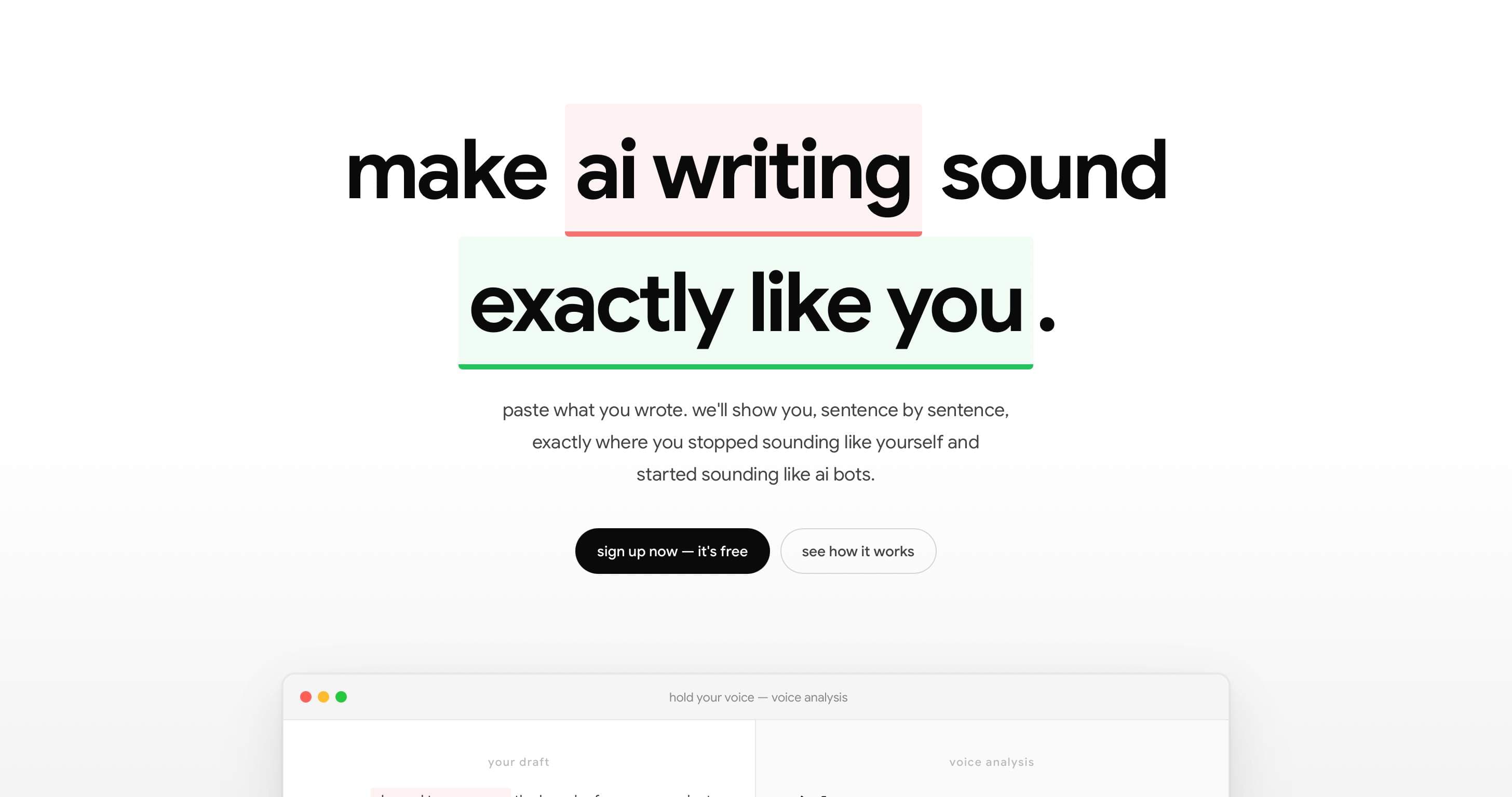 Hold Your Voice screenshot 1