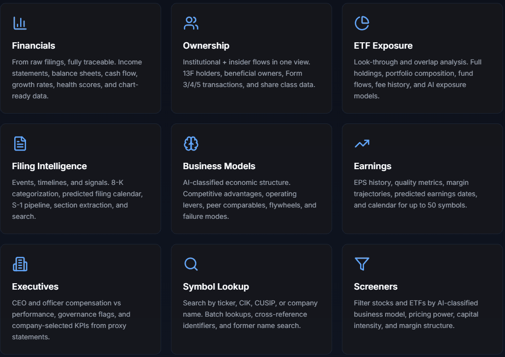 StockFit API screenshot 1