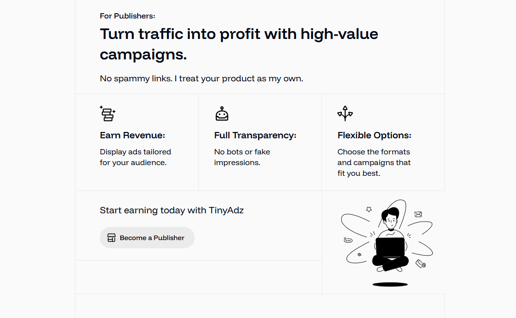 TinyAdz screenshot 1
