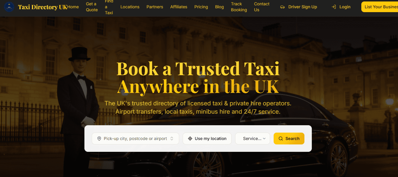 National Taxi Network screenshot 1