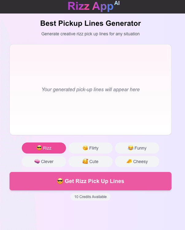 Rizz App AI screenshot 1