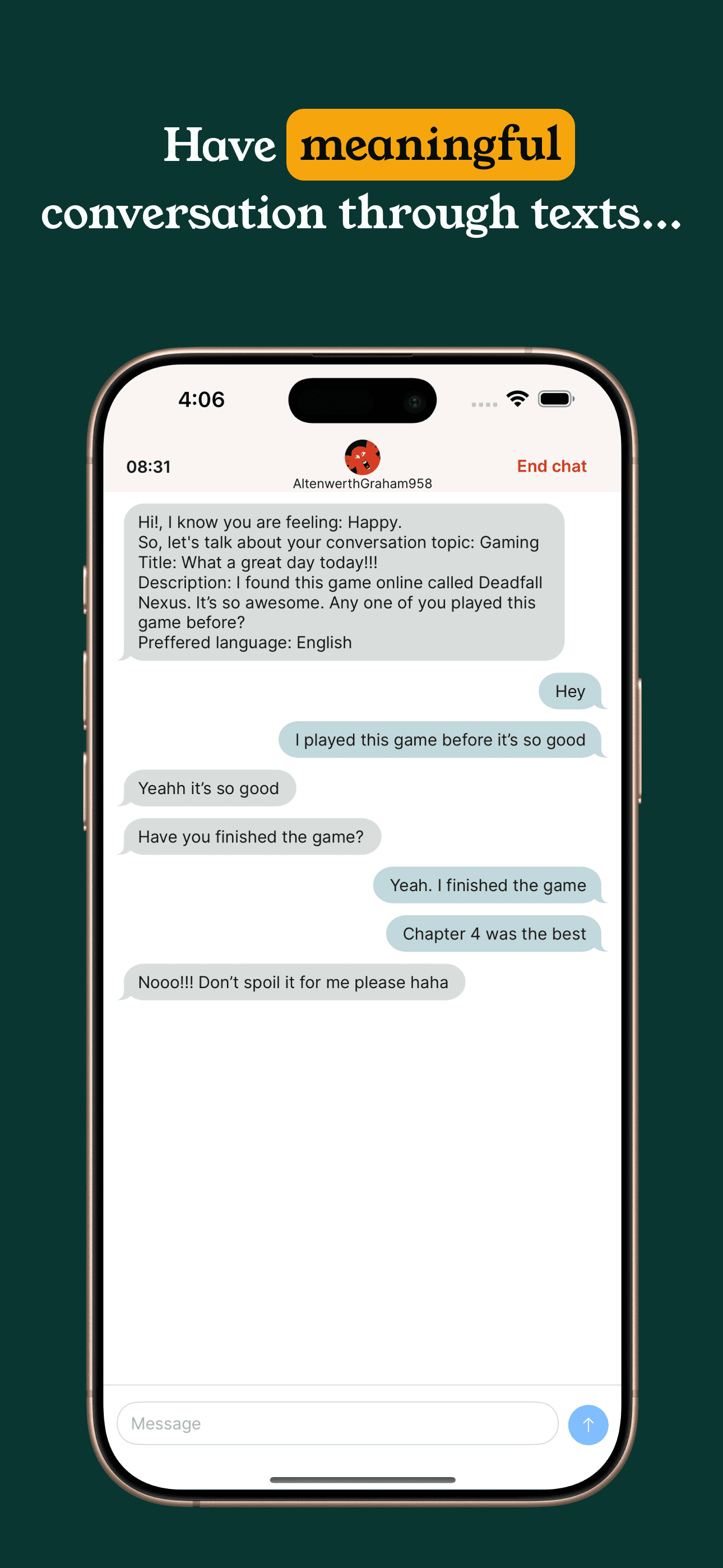 ChatterBooth screenshot 4