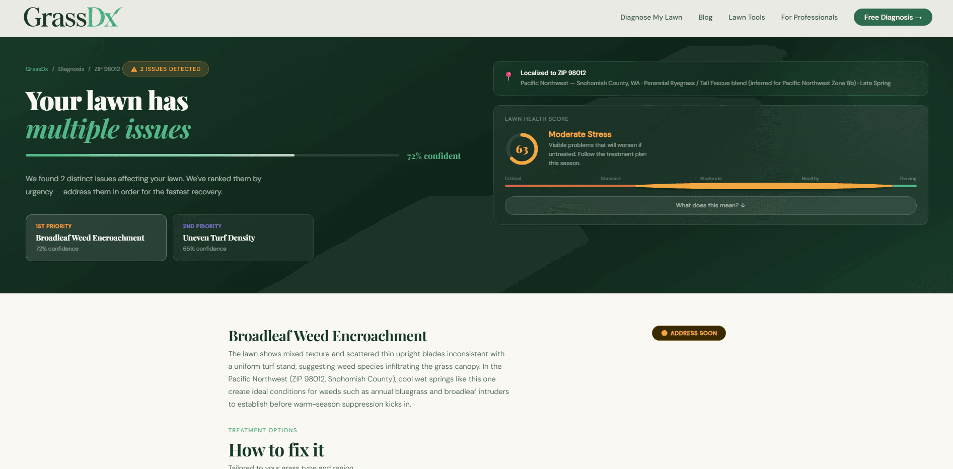 GrassDx.com screenshot 2