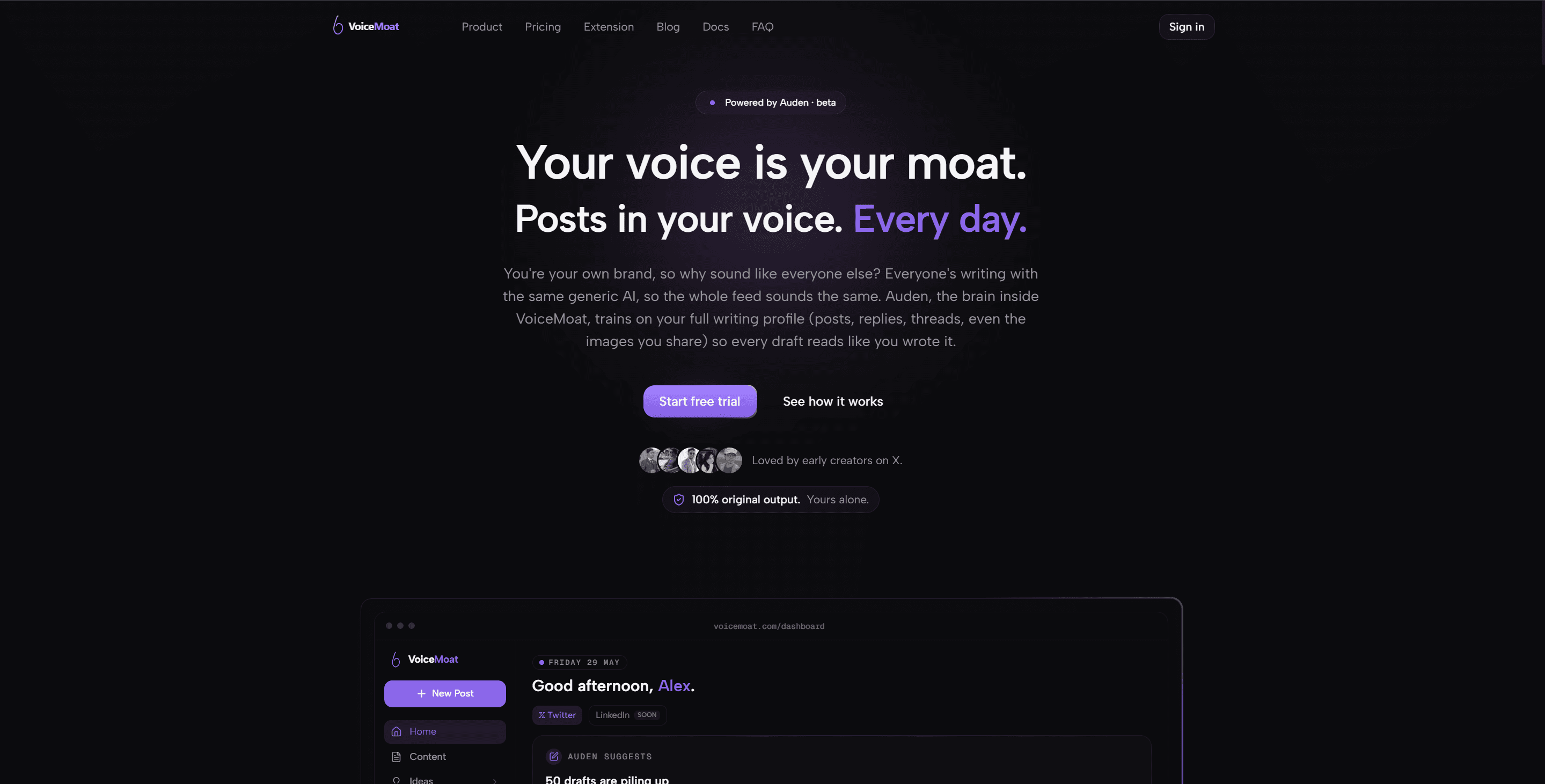 VoiceMoat screenshot 1