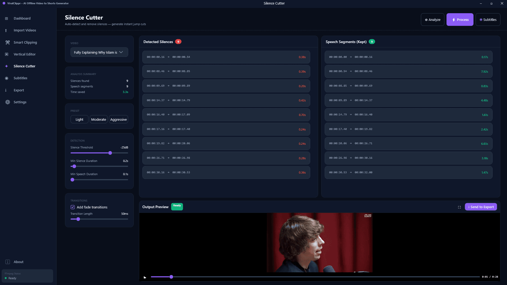 ViralClippr – AI Offline Video to Viral Shorts Generator screenshot 4
