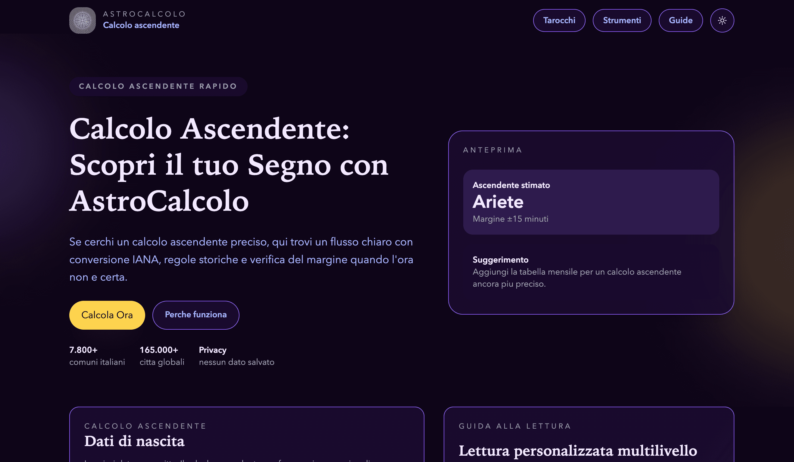 AstroCalcolo screenshot 1