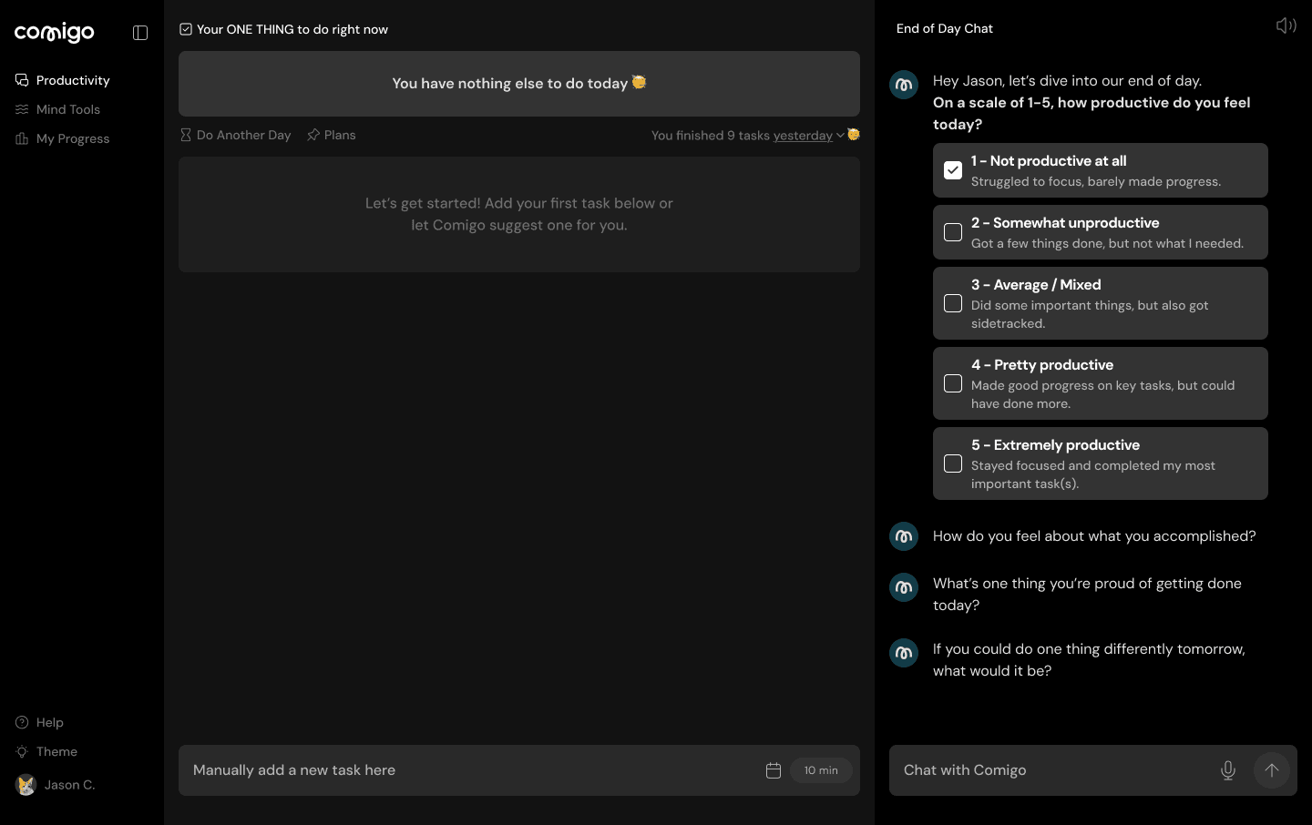 Comigo screenshot 2