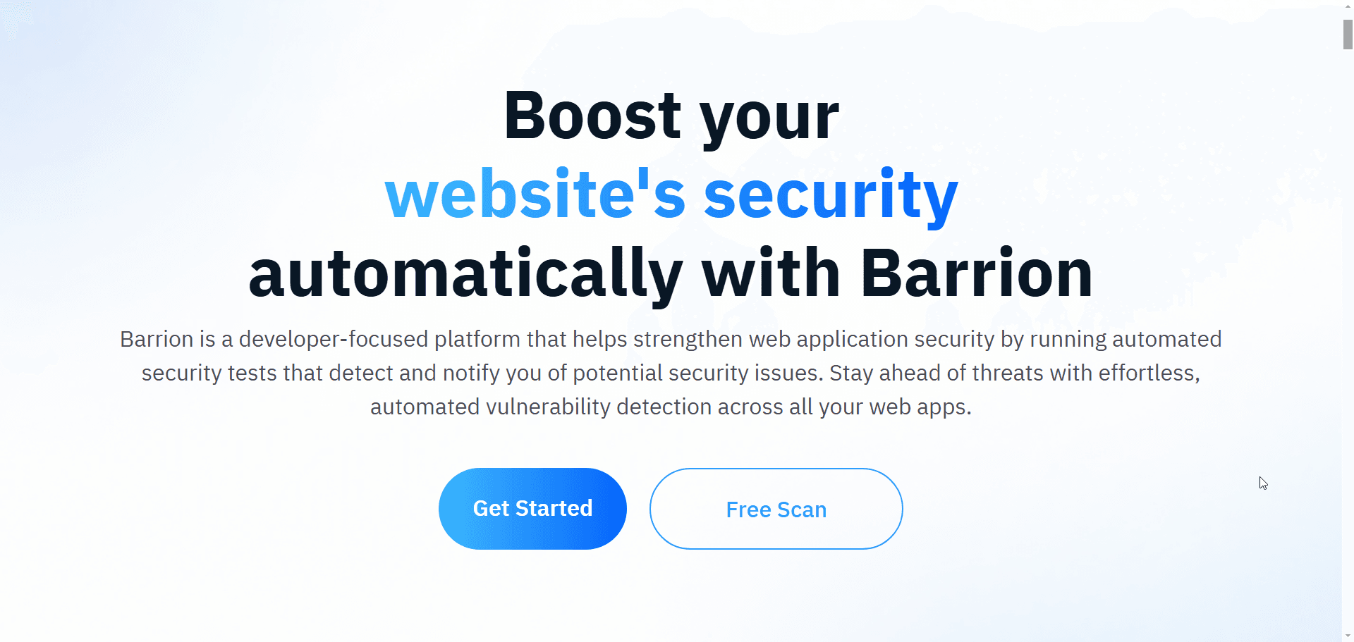 Barrion screenshot 1
