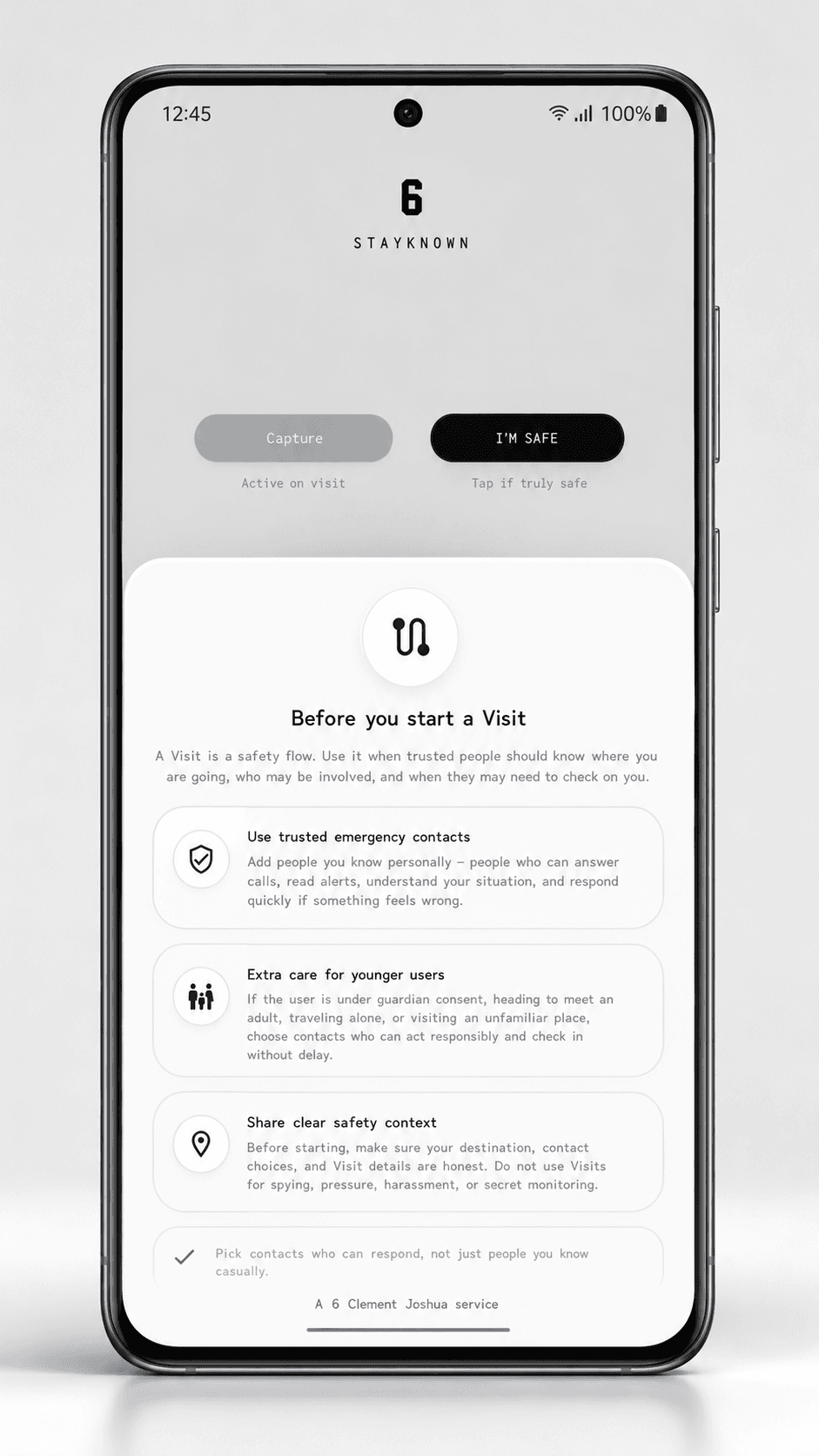 StayKnown screenshot 1
