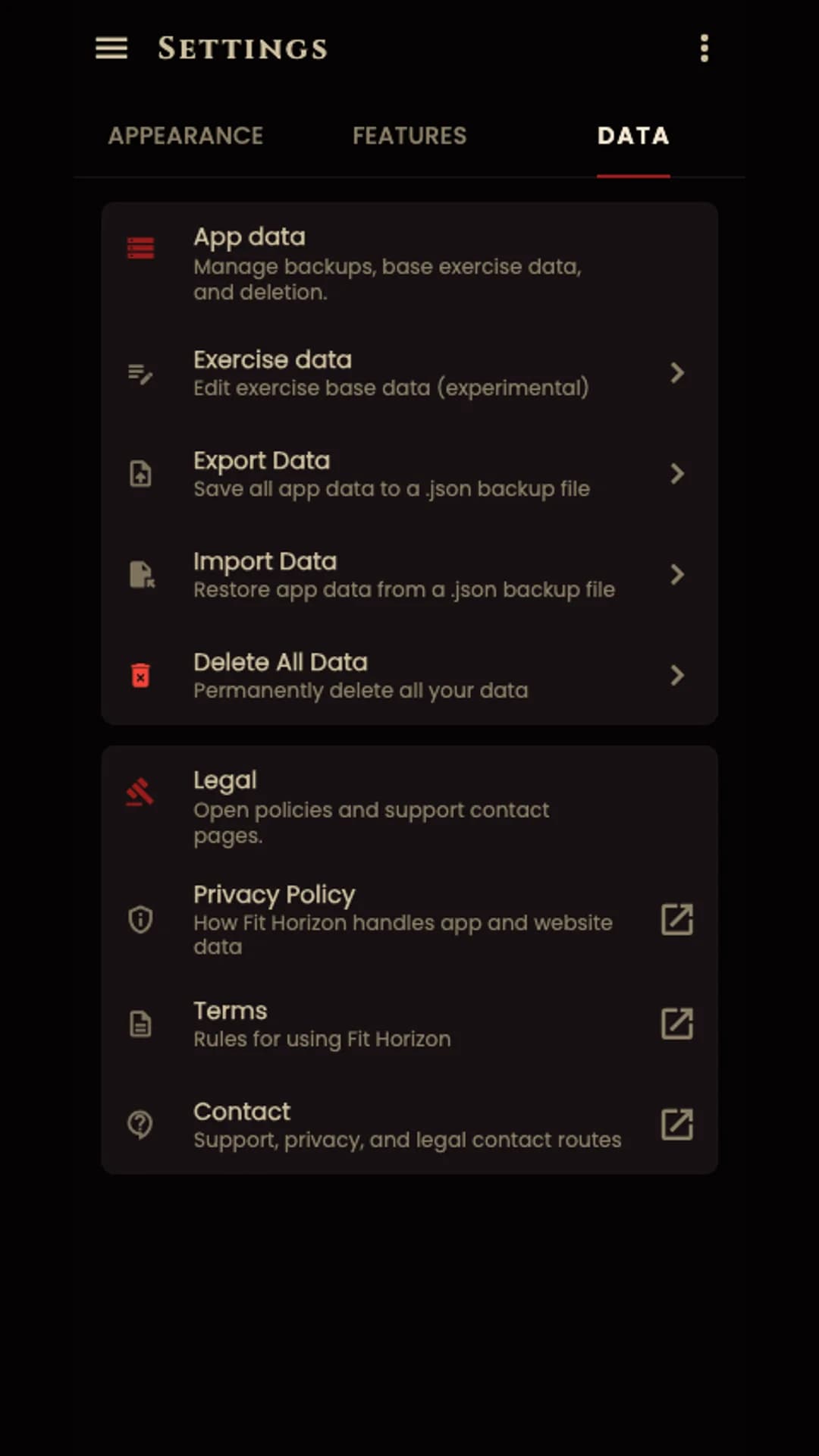 Fit Horizon screenshot 1
