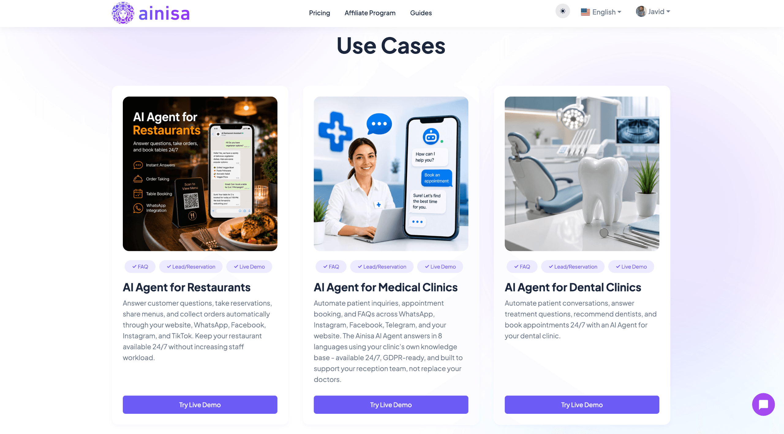 Ainisa screenshot 3