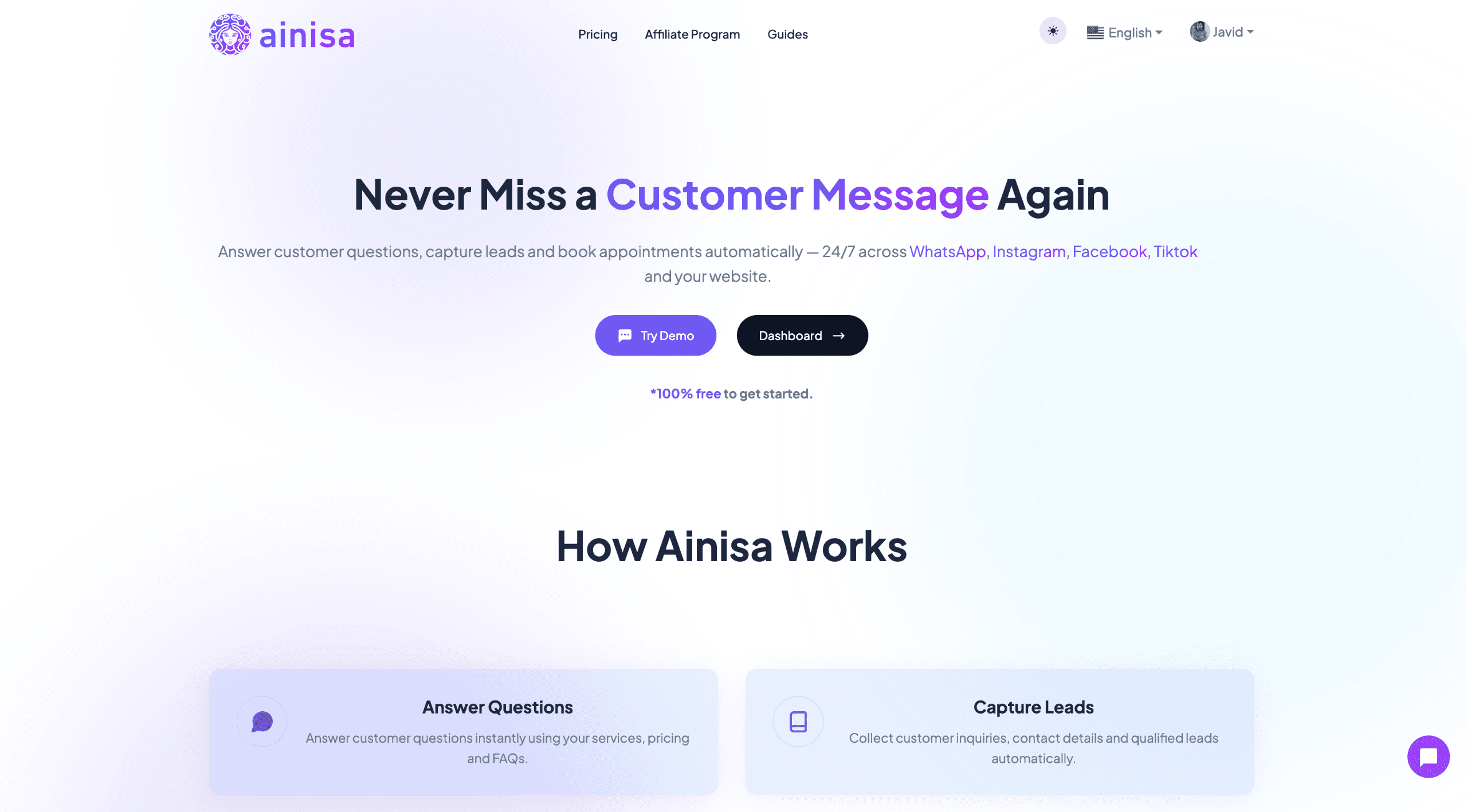 Ainisa screenshot 4