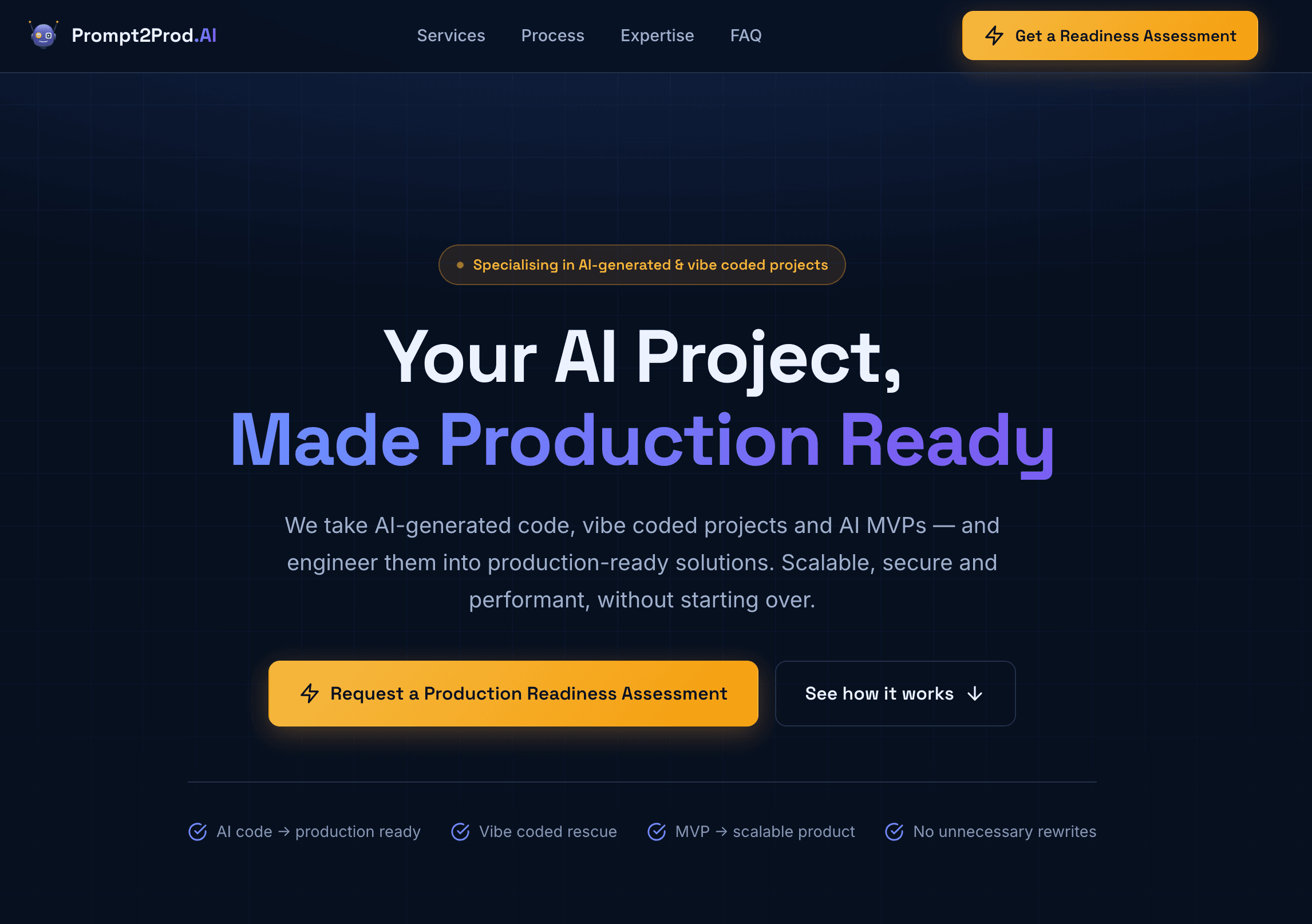 Prompt2Prod.AI screenshot 1