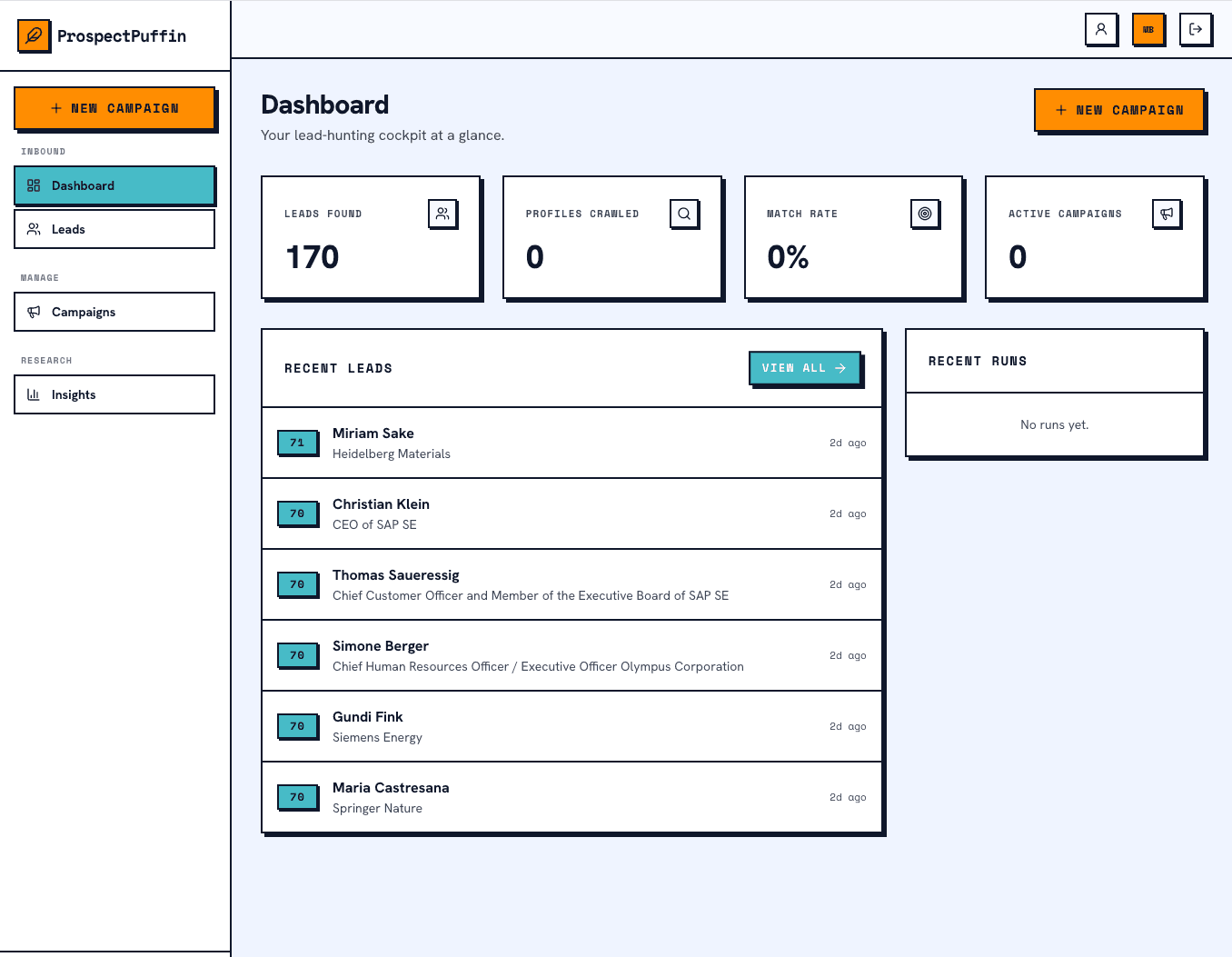ProspectPuffin screenshot 2