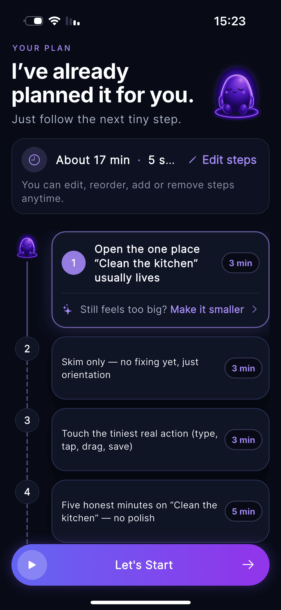 FOCO: ADHD Focus Companion & AI Body Doubling App screenshot 4