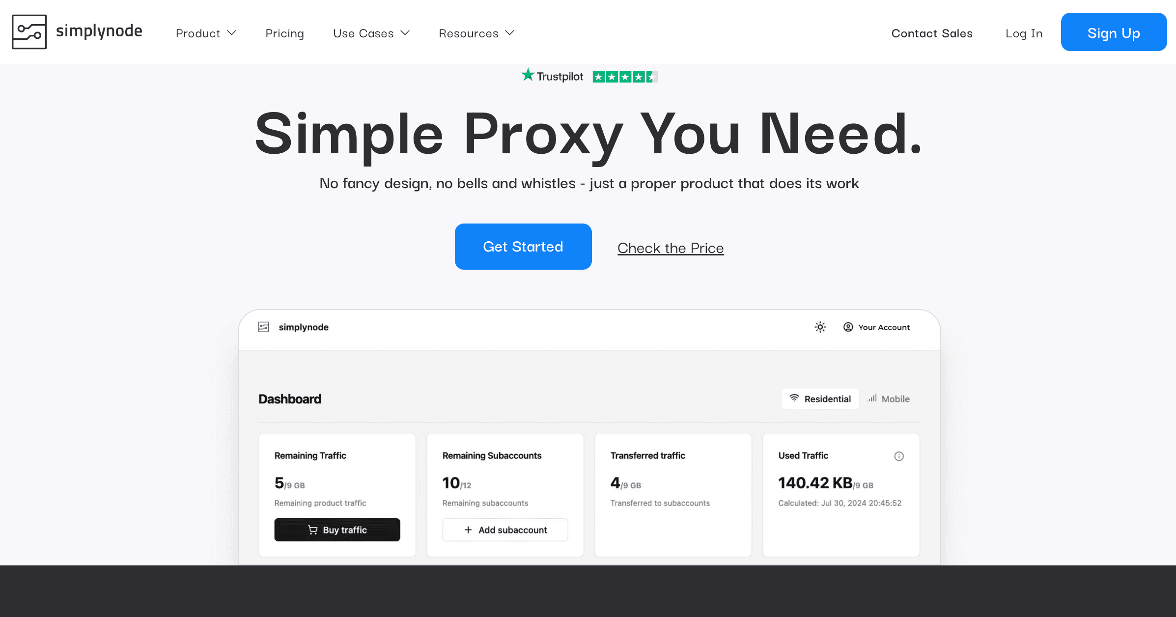SimplyNode screenshot 1