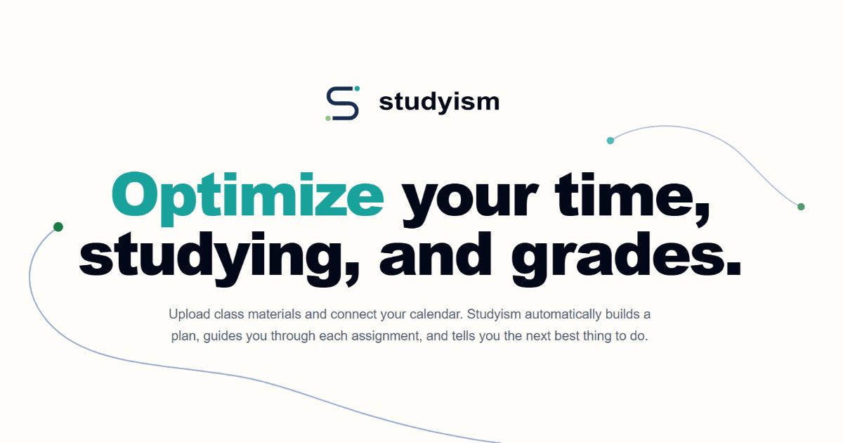 Studyism screenshot 1