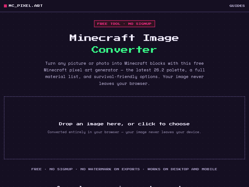 MC Pixel Art screenshot 1