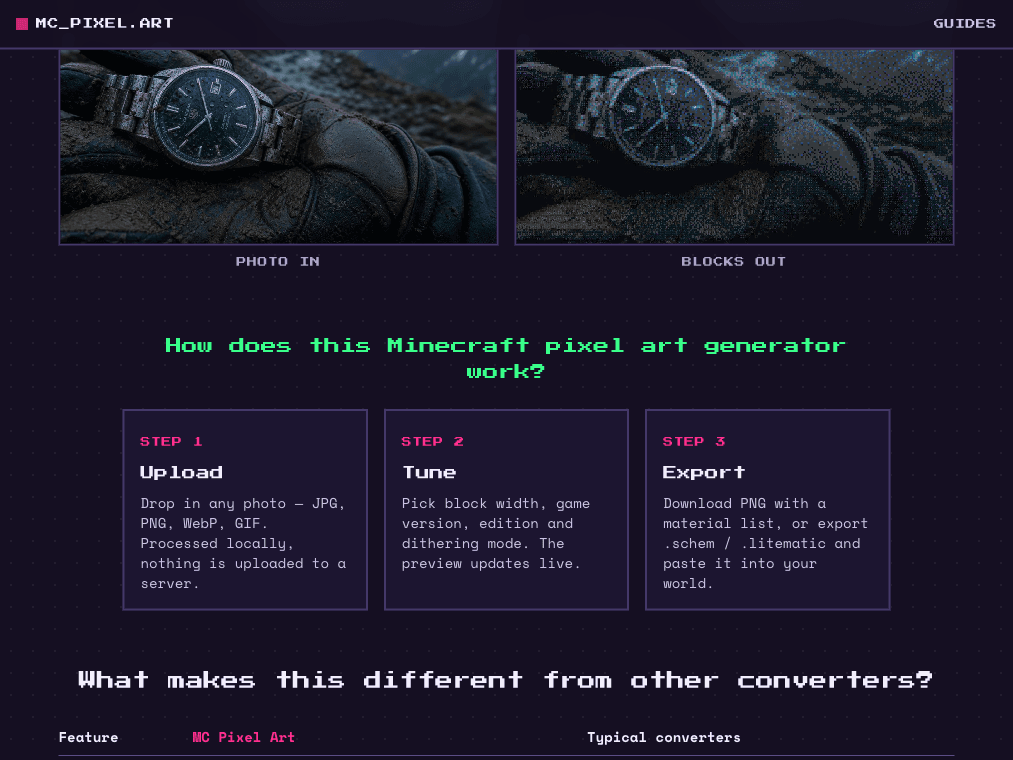 MC Pixel Art screenshot 2