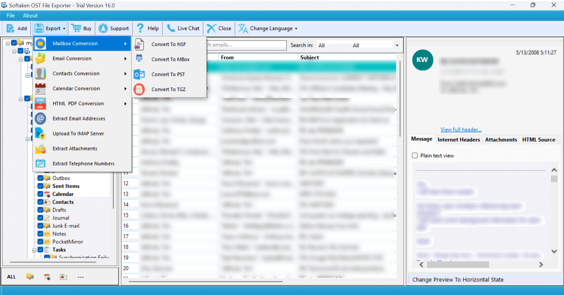 Softaken OST to PST Converter screenshot 2