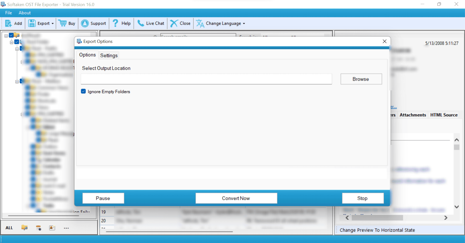 Softaken OST to PST Converter screenshot 4