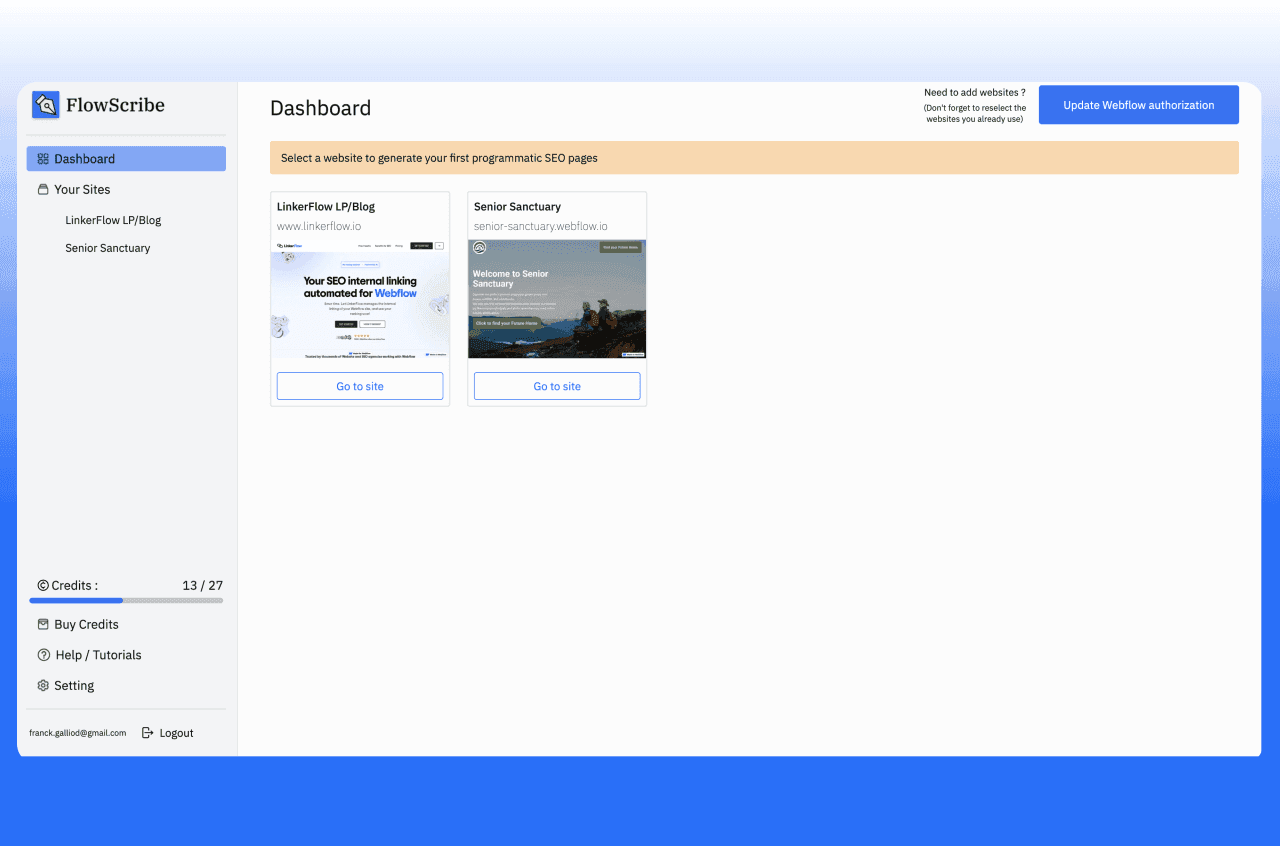 FlowScribe screenshot 2